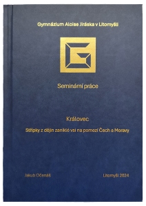 Seminární práce - Gymnázium Aloise Jiráska v Litomyšli - výroba AZ-Diplomky.cz